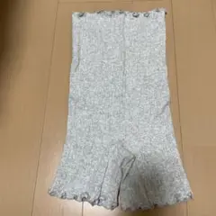 新品、未使用　春夏用　腹巻き　ライトグレー