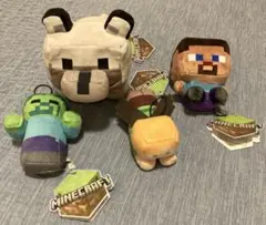 Minecraft ぬいぐるみ 4体セット