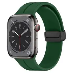 コンパチブル アップルウォッチ バンド 41mm 40mm 38mm 緑