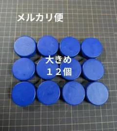 匿名配送　ペットボトル　キャップ　フタ　大きめ　青　ブルー