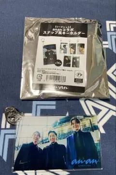anan 日ハムファイターズ　山崎福也　松本剛　伊藤ひろみ　キーホルダー