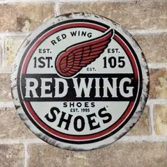red wing レッドウイングブリキ看板 アメリカン雑貨 世田谷ベース