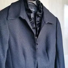 限定1 スーツ上下 黒 SAVIEM おしゃれ ベーシック 美品 入学 卒業式