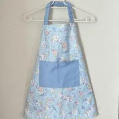 子供エプロン　キッズエプロン　ゆめかわ　120〜130サイズ