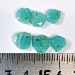 アマゾナイト＊フェイスドリル・マロンカットb31