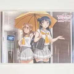 【非売品】ラブライブ！デイズ Aqours 善子 花丸 ブロマイド