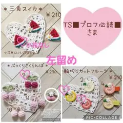 TS■プロフ必読■様♡ベビーヘアクリップ