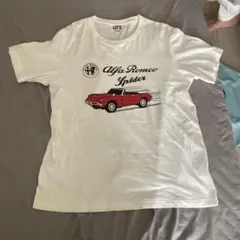 ユニクロ　半袖メンズTシャツ　L 車