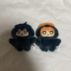 ハイキュー ぬいぐるみ ちみけもますこっと 日向 影山 日向翔陽 影山飛雄