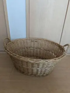 藤　カゴ　かご　籠　ラフィア　収納　収納ボックス　無印良品　muji 　IKEA