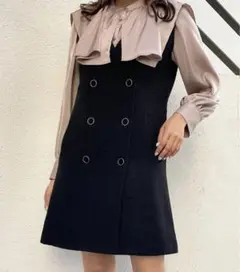 MAJESTIC LEGON classic ダブルボタンワンピ