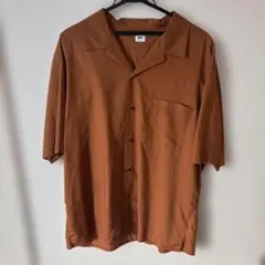 UNIQLO ブラウン 半袖シャツ XL