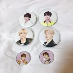 BTS テヒョン ジミン 缶バッチ ラッキードロー セット