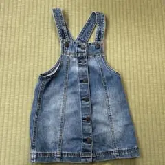 GAP デニム ジャンバースカート 100