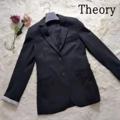 セオリー theory ジャケット テーラードジャケット ブラック 万能 卒業式