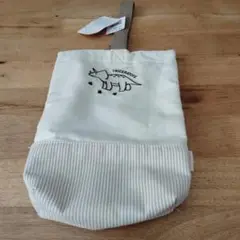 シューズバック　トリケラトプス刺繍