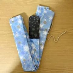 弓袋 石突付 ハンドメイド 雪の結晶デザイン