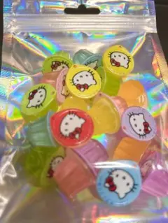 白猫お菓子デコパーツ