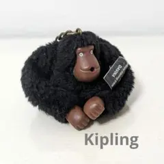Kipling Davina キーホルダー ゴリラ 黒