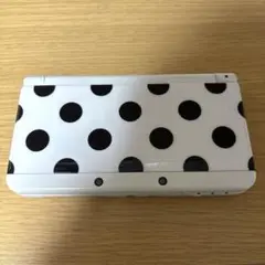 Newニンテンドー3DS きせかえプレート ドット ブラック×ホワイト