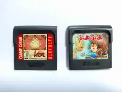レイアース、 ぷよぷよ ゲームギアカートリッジ　ジャンク