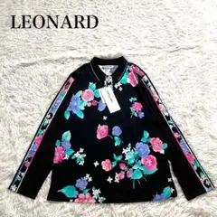 新品タグ付き✨レオナール　スポーツ　花柄　ロゴ　近年もの　42