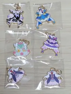 プリキュア コスチュームチャーム Vol.1 6点セット