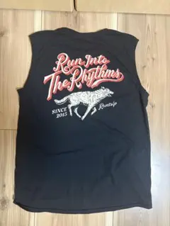 Run Into The Rhythms Sleeve-less Tee L