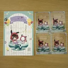 第五人格 サンリオキャラクターズ展 ミニクリアカード 購入特典 囚人 4枚