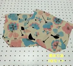 ハンドメイド弁当袋 2枚セットE