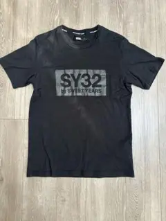 SY32 by SWEET YEARS ブラック Tシャツ L