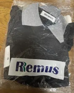 Remus シャルレ黒 ジッパーポロシャツ　Sサイズ