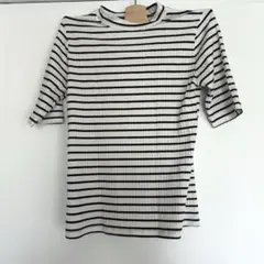 【honeys ハニーズ】【美品✨】【ハイネックT】【ボーダー】