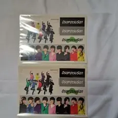 新品★Snow Man　映画『おそ松さん』ステッカー 2セット