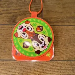 チップとデール パスケース オレンジ