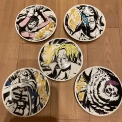 一番くじ ワンピース5枚小皿、未使用