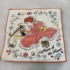 スタジオジブリ 耳をすませば 刺繍ハンカチ タオル