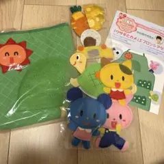 エプロンセット フェルトキャラクター付き