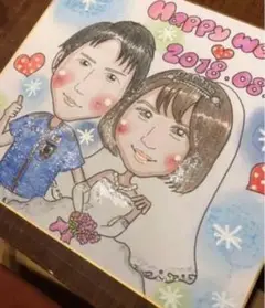 似顔絵　キラキラ加工無料♡値上げ前激安価格