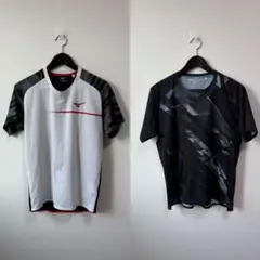 【XL】2枚セット MIZUNO ミズノ トレーニングシャツ プラシャツ