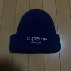 Supreme ニット帽 青