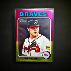 Chrome★2024 Topps Heritage Bryce Elder