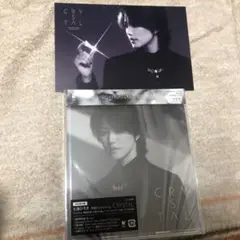 七海ひろき CRYSTAL 初回限定盤 Blu-ray付き、特典ポストカード