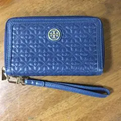 TORY BURCH トリーバーチ スマホ・カードケース ネイビー 新品未使用品
