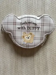 DUFFY チェック柄 コインケース