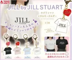 JILL by JILLSTUART ロゴTシャツ メタルキーホルダー 全5種