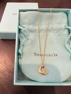 Tiffany ティファニー オープンハート ネックレス