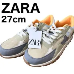 【新品タグ付き】ZARA メンズ スニーカー 27cm