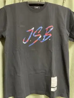 jsbトリコロールロゴTシャツ