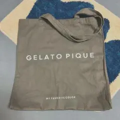 GELATO PIQUE トートバッグ グレー